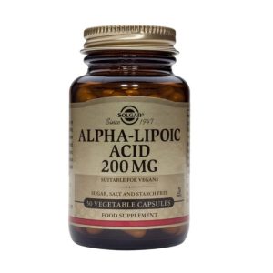 Solgar Alpha Lipoic Acid 200mg, 50 capsule