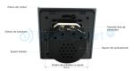 Modul intrerupator draperie wireless cu touch LIVOLO