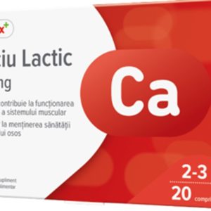 Dr.Max Calciu lactic, 20 comprimate