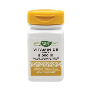 Secom Vitamin D3 5000UI, 60 capsule