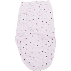 Bo Jungle B-Wrap Small Lovely Hearts păturică de înfășat
