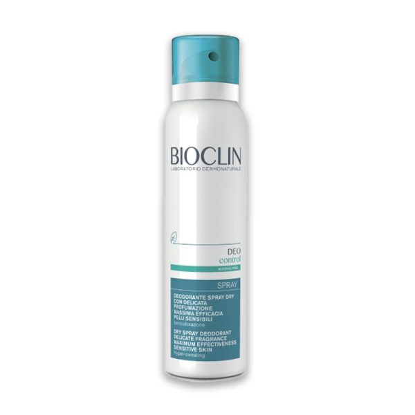 Bioclin DEO Control Spray uscat fara alcool, 150 ml