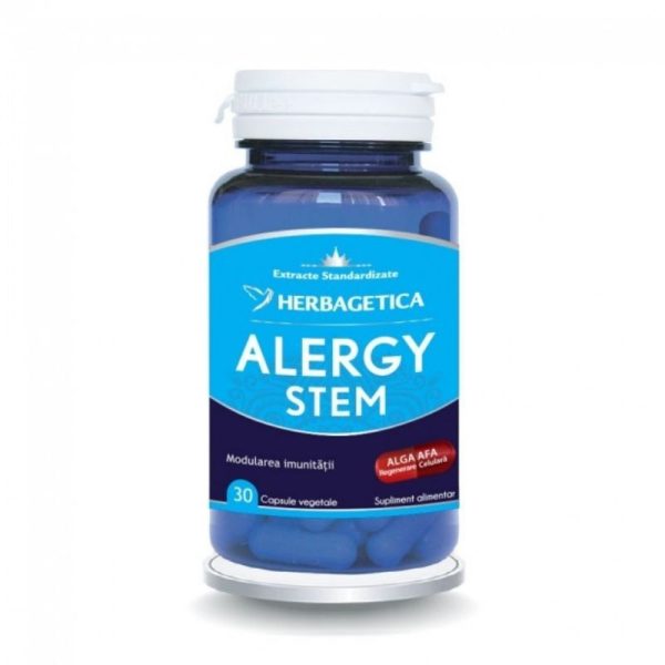 HERBAGETICA Alergy Stem Vegetal, 30 capsule
