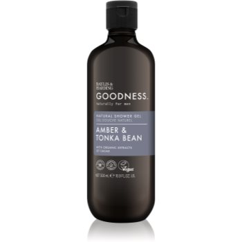 Baylis & Harding Goodness Amber & Tonka Bean Gel de duș pentru bărbați