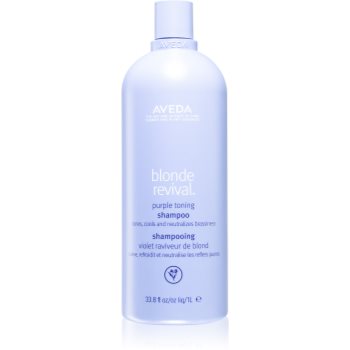 Aveda Blonde Revival™ Purple Toning Shampoo sampon tonifiant cu violete pentru iluminarea părului sau pentru părul cu șuvițe