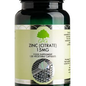 Zinc 15 mg, 120 capsule
