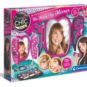 Set make-up cu oglinda si accesorii Clementoni