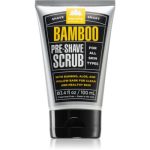 Pacific Shaving Bamboo Pre-Shave Scrub Peeling inainte de barbierit pentru barbati