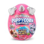 Jucarie surpriza de plus, Rainbocorns Puppycorn Surprise, Unicornul Curcubeu Seria 2