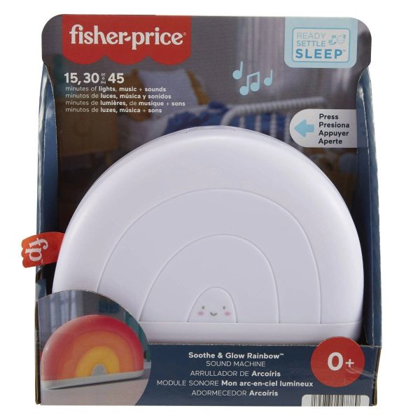 Lampa de veghe cu sunete, Fisher Price, Curcubeu, HGB91