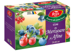 Ceai de merisoare si afine, 20 de plicuri, Fares