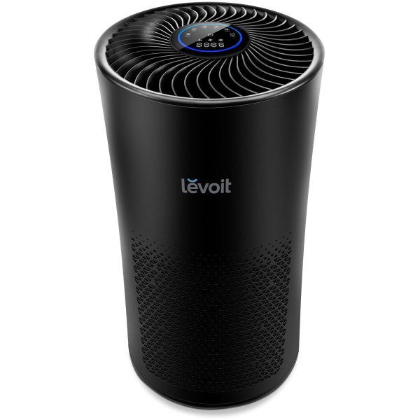 Purificator de aer Levoit LV-H133, Filtru True HEPA, Filtrare 99.97%, Touch screen, Display LCD, Senzor particule