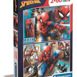 Puzzle Clementoni Spiderman, 2 x 60 piese