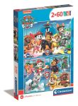 Puzzle Clementoni Paw Patrol, 2 x 60 piese