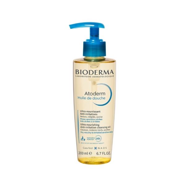Bioderma Atoderm Ulei de dus, 200ml