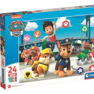 Puzzle Clementoni Maxi, Paw Patrol, 24 piese
