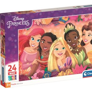 Puzzle Clementoni Maxi, Disney Princess, 24 piese