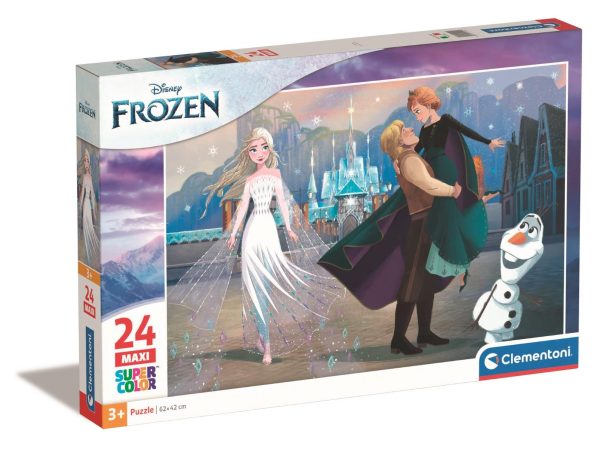 Puzzle Clementoni Maxi, Disney Frozen, 24 piese