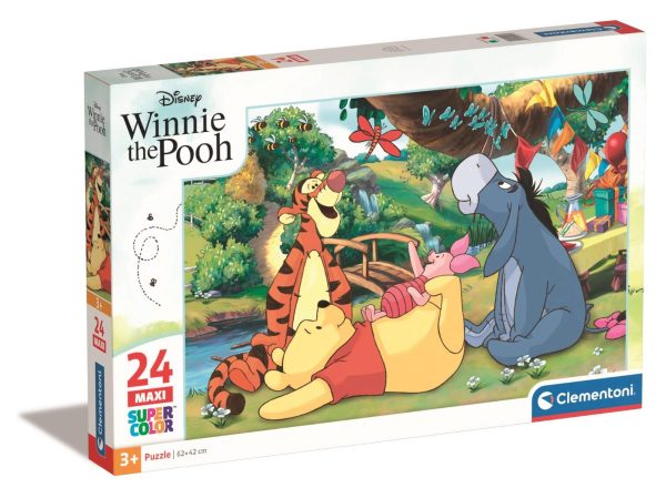 Puzzle Clementoni Maxi, Winnie The Pooh, 24 piese