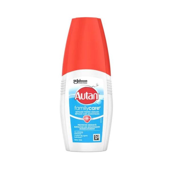 Autan Family Care Lotiune spray repelenta anti-tantari, 100ml