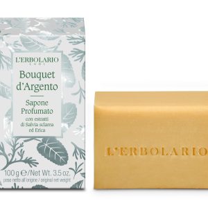 L'Erbolario Sapun parfumat Silver Bouquet, 100g