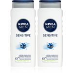 Nivea Men Sensitive gel de dus pentru corp si par (ambalaj economic)