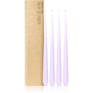 ester & erik taper candle crocus delight (no. 07) lumanare