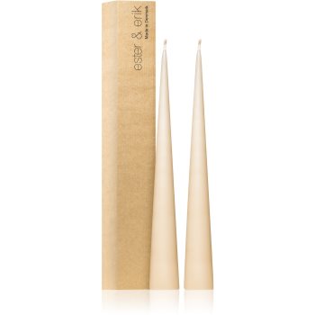ester & erik cone candles ice latte (no. 11) lumanare