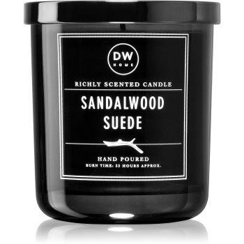 DW Home Signature Sandalwood Suede lumânare parfumată