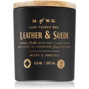 Makers of Wax Goods Leather & Suede lumânare parfumată