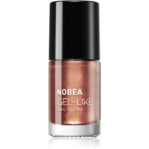 NOBEA Metal Gel-like Nail Polish lac de unghii cu efect de gel