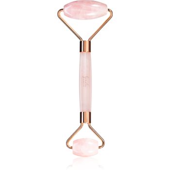 Senelle Cosmetics Rose Quartz rolă pentru masaj faciale