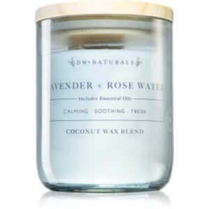 DW Home Naturals Lavender & Rose Water lumânare parfumată
