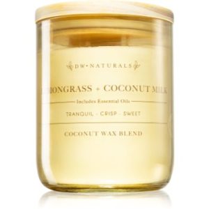 DW Home Naturals Lemongrass & Coconut Milk lumânare parfumată