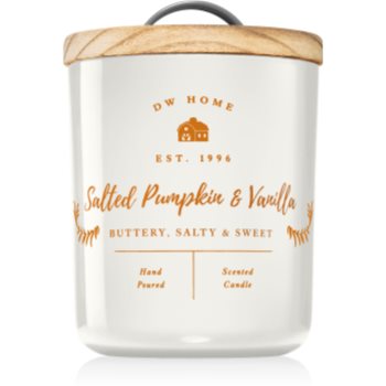 DW Home Farmhouse Salted Pumpkin & Vanilla lumânare parfumată