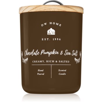 DW Home Farmhouse Chocolate Pumpkin & Sea Salt lumânare parfumată