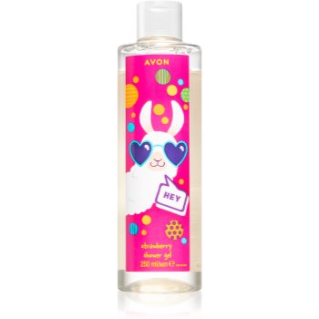 Avon Lama Dude gel de dus revigorant cu aroma de capsuni