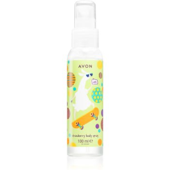 Avon Lama Dude spray de corp racoritor cu aroma de capsuni