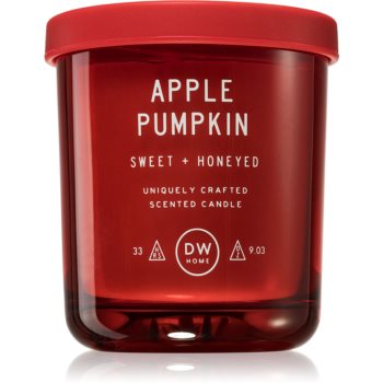 DW Home Text Apple & Pumpkin lumânare parfumată