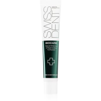Swissdent Biocare Natural Whitening and Regenerating pastă de dinți regeneratoare cu efect de albire