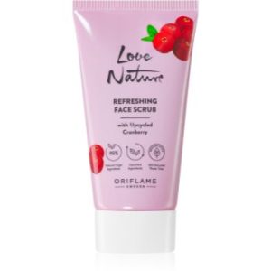Oriflame Love Nature Upcycled Cranberry peeling racoritor