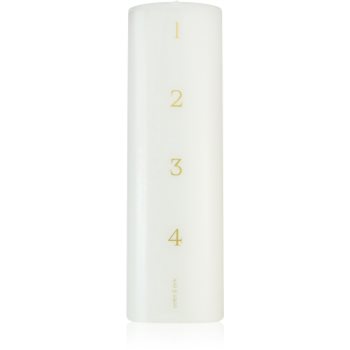 ester & erik advent pure white lumanare