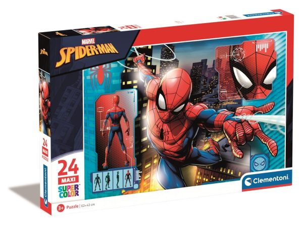 Puzzle Clementoni Maxi, Spiderman, 24 piese
