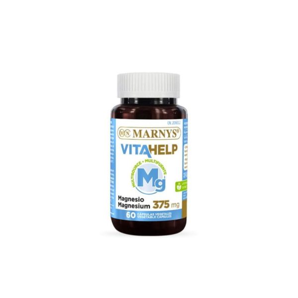 Magneziu Vitahelp cu 375 mg/doza zilnica, 60 capsule