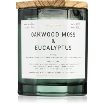 Makers of Wax Goods Oakwood Moss & Eucalyptus lumânare parfumată