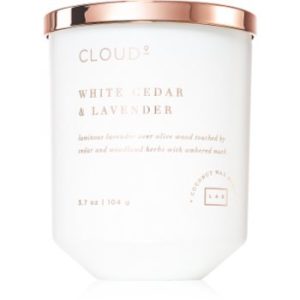 DW Home Cloud White Cedar & Lavender lumânare parfumată