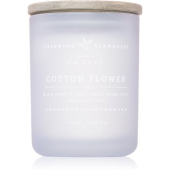 DW Home Charming Farmhouse Cotton Flower lumânare parfumată