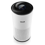 Purificator de aer Levoit LV-H133, Filtru True HEPA, Filtrare 99.97%, Touch screen, Display LCD, Senzor particule