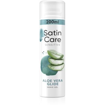 Gillette Satin Care Sensitive Skin gel pentru bărbierit pentru femei