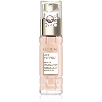 L’Oréal Paris Age Perfect Serum Foundation make up pentru ten matur